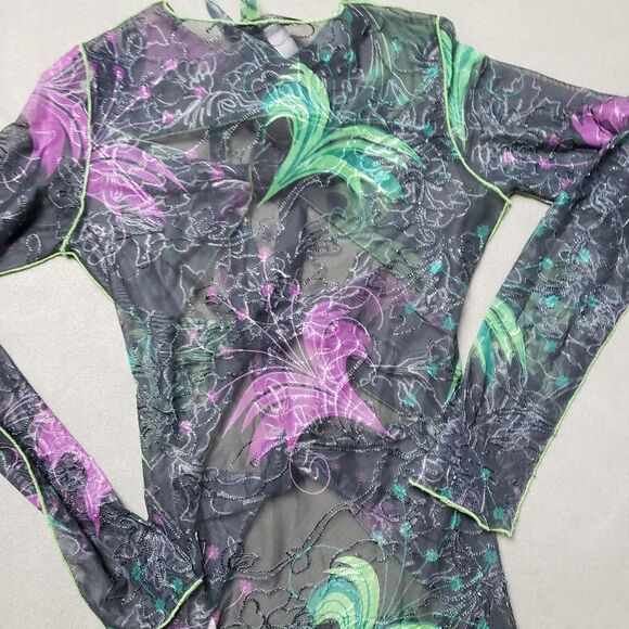 Kim Shui - multi tie mesh dress - made in Italy - Picture 4 of 13